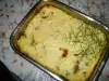Gratin met courgettes en yoghurt