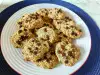Haverkoekjes met stukjes chocolade