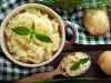 Puree van aardappel en raap