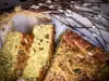 Hartige cake met courgette