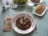 Varkensvlees teriyaki met eekhoorntjesbrood