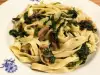 Tagliatelle met Champignons en Spinazie