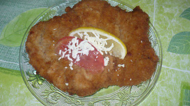 Gepaneerde kipschnitzels