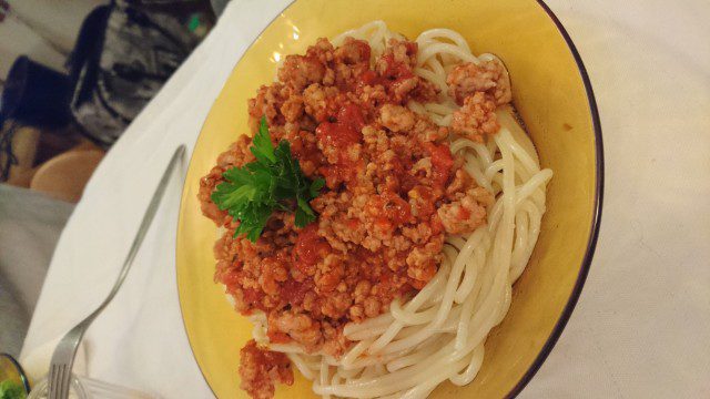 Originele spaghetti bolognese