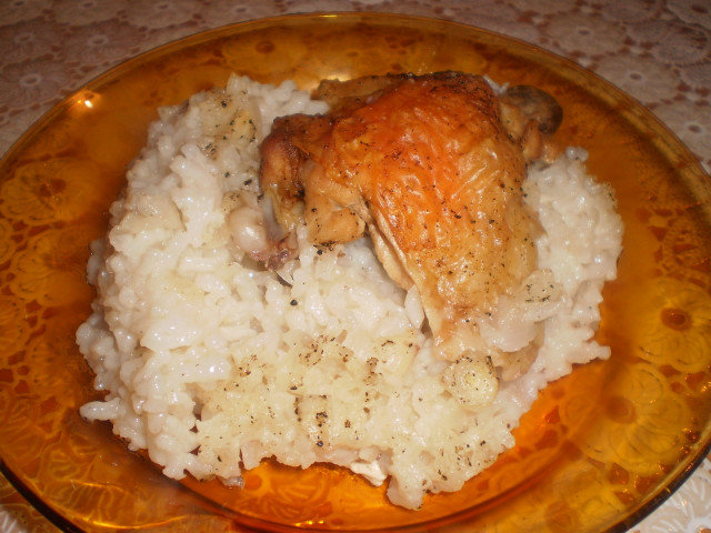 Klassiek kip met rijst recept