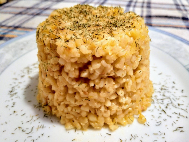 Turkse pilaf met bulgur