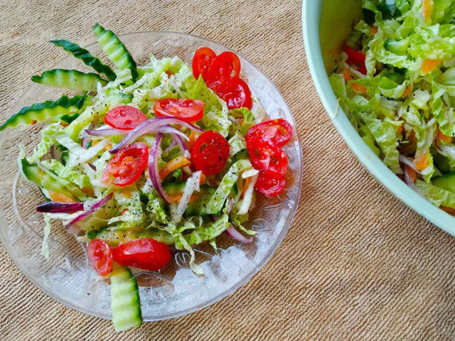 Salade voor een goede weerstand