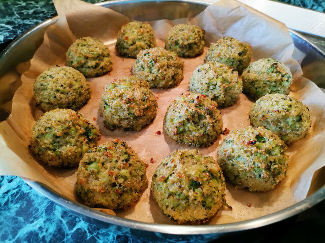 Quinoa en Broccoli Balletjes