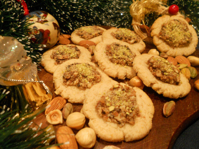 Vegan koekjes met baklava smaak