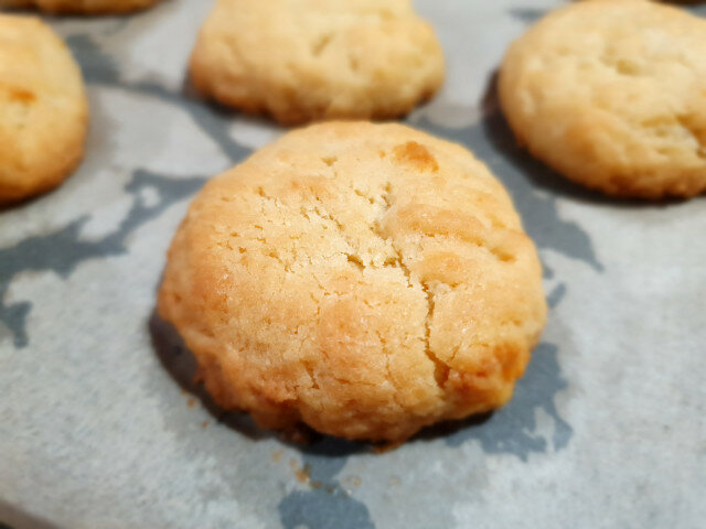 Boterkoekjes met zure room