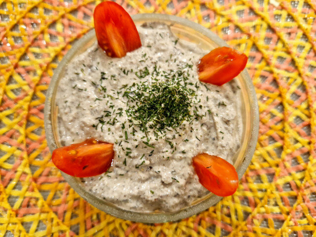 Paté van champignons en walnoten