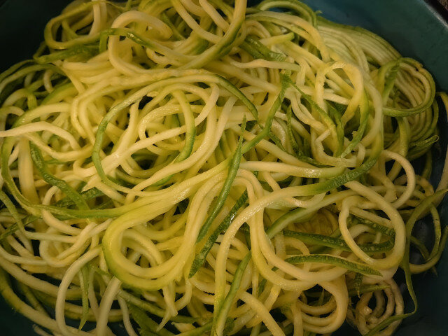 Spaghetti met courgette