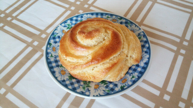 Brioche met amandelbotercreme