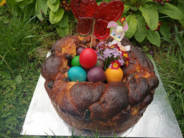 Makkelijk Paasbrood met nutella