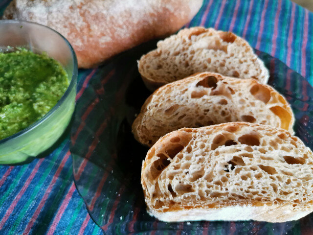 Volkoren ciabatta