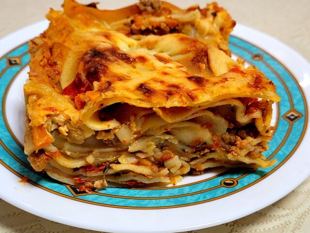 Klassieke Italiaanse lasagne