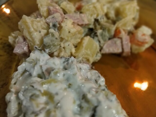 Echte Russische salade