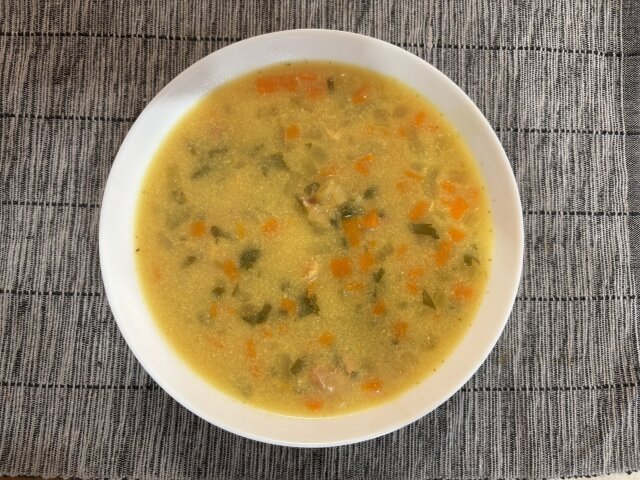 Kippensoep met quinoa
